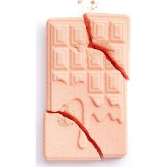 Makeup Revolution Kula do kąpieli I Heart Revolution Chocolate Bar Bath Fizzer Peach 110g