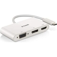 Stacja/replikator D-Link DUB-V310 3-in-1 USB-C to HDMI/VGA/DisplayPort Adapter