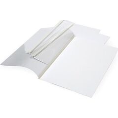 Staples Okładki do termobindowania prestige 9mm biały 10/p