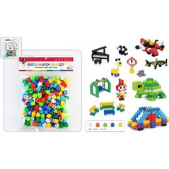 Askato Klocki przestrzenne 128el w worku (112541)