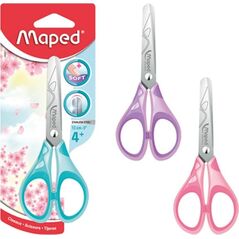 Maped Nożyczki Essentials pastel soft szkolne 13cm MAPED