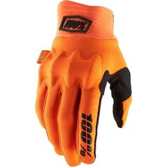 100% Rękawiczki 100% COGNITO Glove fluo orange black roz. L (długość dłoni 193-200 mm) (NEW)