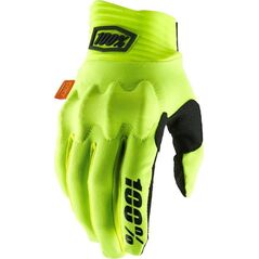 100% Rękawiczki 100% COGNITO Glove yellow black roz. L (długość dłoni 193-200 mm) (NEW)