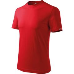 Dedra koszulka męska T-shirt XXXL, czerwona, 100% bawełna (BH5TC-XXXL)