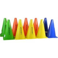 Dunlop Zestaw pachołków treningowych 10 szt.
