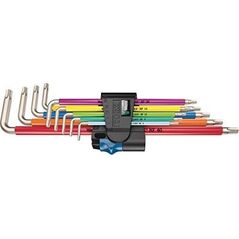 Wera WERA 3967/9 TX SXL Multicol. HF Stainless 1 Winkelschlüsselsatz