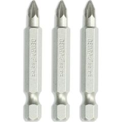 Dedra zestaw końcówek wkrętakowych Pozidriv PZ1/2/3x50mm, blister (18A07S03)