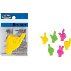 Panta Plast Gumka do ścierania Fingers mix 36 szt. (83497)