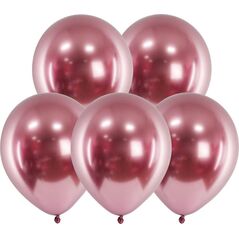 Party Deco Balony lateksowe Glossy różowe złoto - 30 cm - 50 szt. uniwersalny