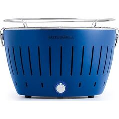 LotusGrill Grill turystyczny Węglowy Mini 26 cm x 26 cm niebieski