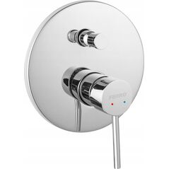 Bateria prysznicowa Ferro FIESTA bateria podtynkowa, 2-funkcyjna, chrom