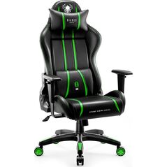 Fotel Diablo Chairs X-ONE 2.0 NORMAL Czarno-zielony