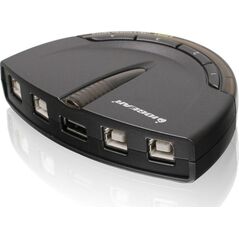 HUB USB IOGear 4x USB-B  + 2.0 (GUB431)