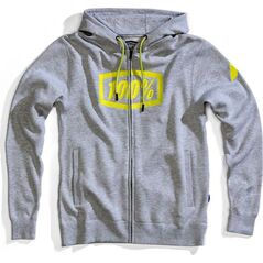 100% Bluza męska Syndicate Hooded Zip Sweatshirt Grey Heather r. L