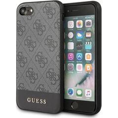 Guess Guess 4G Bottom Stripe Collection iPhone SE 2020/8/7 szary