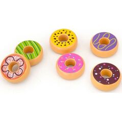 New Classic Toys Viga Toys - Drewniane pączki (6 szt.) uniwersalny