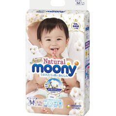 Moony Pieluchy Natural M, 6-11 kg, 46 szt.