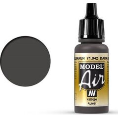 Vallejo Vallejo Model Air Dark Brown RLM61 71.042 uniwersalny