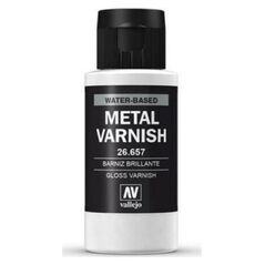 Vallejo Metal Color 26.657 Gloss Metal Varnish Vallejo uniwersalny