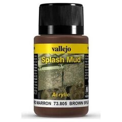 Vallejo Splash Mud Brown efekt Błota Vallejo uniwersalny