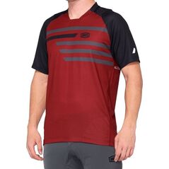 100% Koszulka męska 100% CELIUM Jersey krótki rękaw brick black roz. M (NEW)