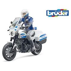 Bruder  Policjant bworld Scrambler Ducati police. - 62731
