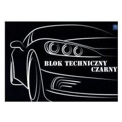 Interdruk Blok techniczny A4 10k czarny 10szt.