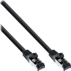 InLine INLINE Patchkabel Cat.8.1 S/FTP PiMf 2000MHz halogenfrei Kupfer schwarz 15m