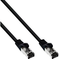 InLine INLINE Patchkabel Cat.8.1 S/FTP PiMf 2000MHz halogenfrei Kupfer schwarz 7,5m