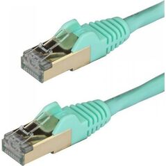 StarTech STARTECH.COM 7,5m CAT6a-Kabel - Trkis - RJ45-Ethernet-Kabel - Snagless - STP - Kupferdraht - 10 Gbit 6ASPAT750CMAQ