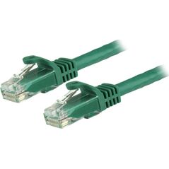 StarTech STARTECH.COM 1,5m CAT6 Kabel - grnes CAT6-Patchkabel - Snagless-RJ45 - 24 AWG Kupferdraht - LAN - Ethernet N6PATC150CMGN