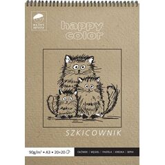 Happy Color Szkicownik A3 40k ochra