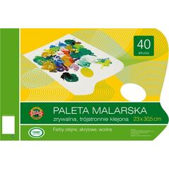 Koh I Noor Paleta malarska 23x30 zrywalna 40 arkuszy