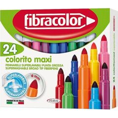 Fibracolor Mazaki Colorito Maxi 24 kolory FIBRACOLOR
