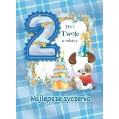 Trend Karnet B6 2 latka chłopiec fun