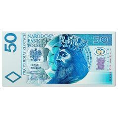 Pan Dragon Magnes Polska 50 złotych - i love poland C