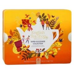 English Tea Sho Zestaw herbatek Super Goodness Collection w ozdobnej puszce 36szt. 61.5 g