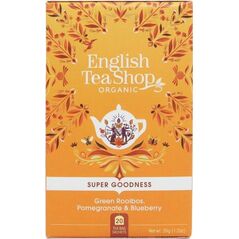 English Tea Sho Herbata zielona z Rooibos,granatem i jagodą (20x1,75) BIO 35 g