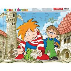 Demart Puzzle ramkowe - Kuba i śruba