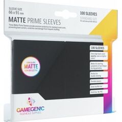 Gamegenic Gamegenic: Matte Prime CCG Sleeves (66x91 mm) - Black, 100 sztuk