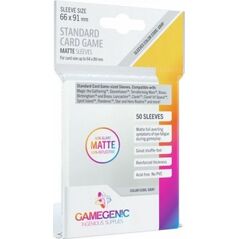 Gamegenic Matte Standard Card Game Sleeves (66x91 mm), 50 sztuk