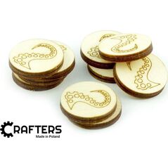Crafters Crafters: Znaczniki drewniane - Macka v1 (10)