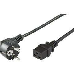 Kabel zasilający MicroConnect Power Cord CEE 7/7 - C19 0.5m