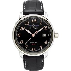 Zegarek Zeppelin LZ127 7656-2 Automatik Czarny (258329)