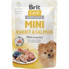 Brit Brit Care Mini Adult Rabbit Salmon Królik z Łososiem Dla Malych Ras 85 G