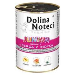 Dolina Noteci Dolina Noteci Premium Serca z Indyka Junior 400 g