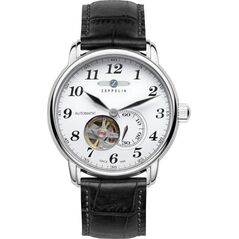 Zegarek Zeppelin męski LZ127 7666-1 Automatik biały