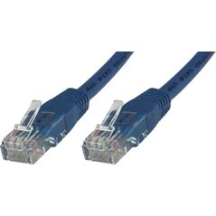 MicroConnect U/UTP CAT6 0,25M Blue PVC