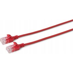 MicroConnect U/UTP CAT6A Slim 1M Red