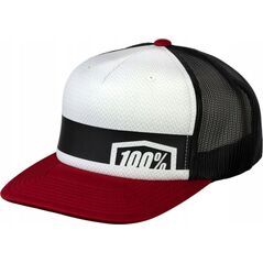 100% Czapka z daszkiem 100% QUEST Youth Trucker Hat Brick (NEW)